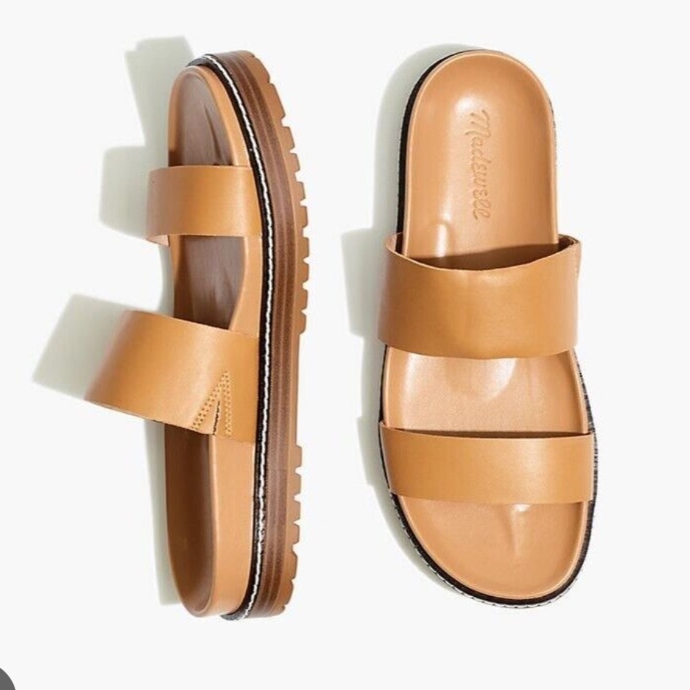 The Charley Double-Strap Slide Sandal